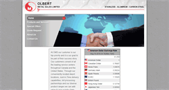 Desktop Screenshot of olbertmetal.com